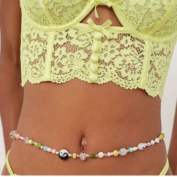 For Love and Lemons Creamsicle Lace Underwire Bra Bustier Mint Green - Picture 4 of 8